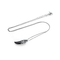 Collana Cesare Paciotti Uomo Black Horn in Argento JPCL1725V - JPCL1725V